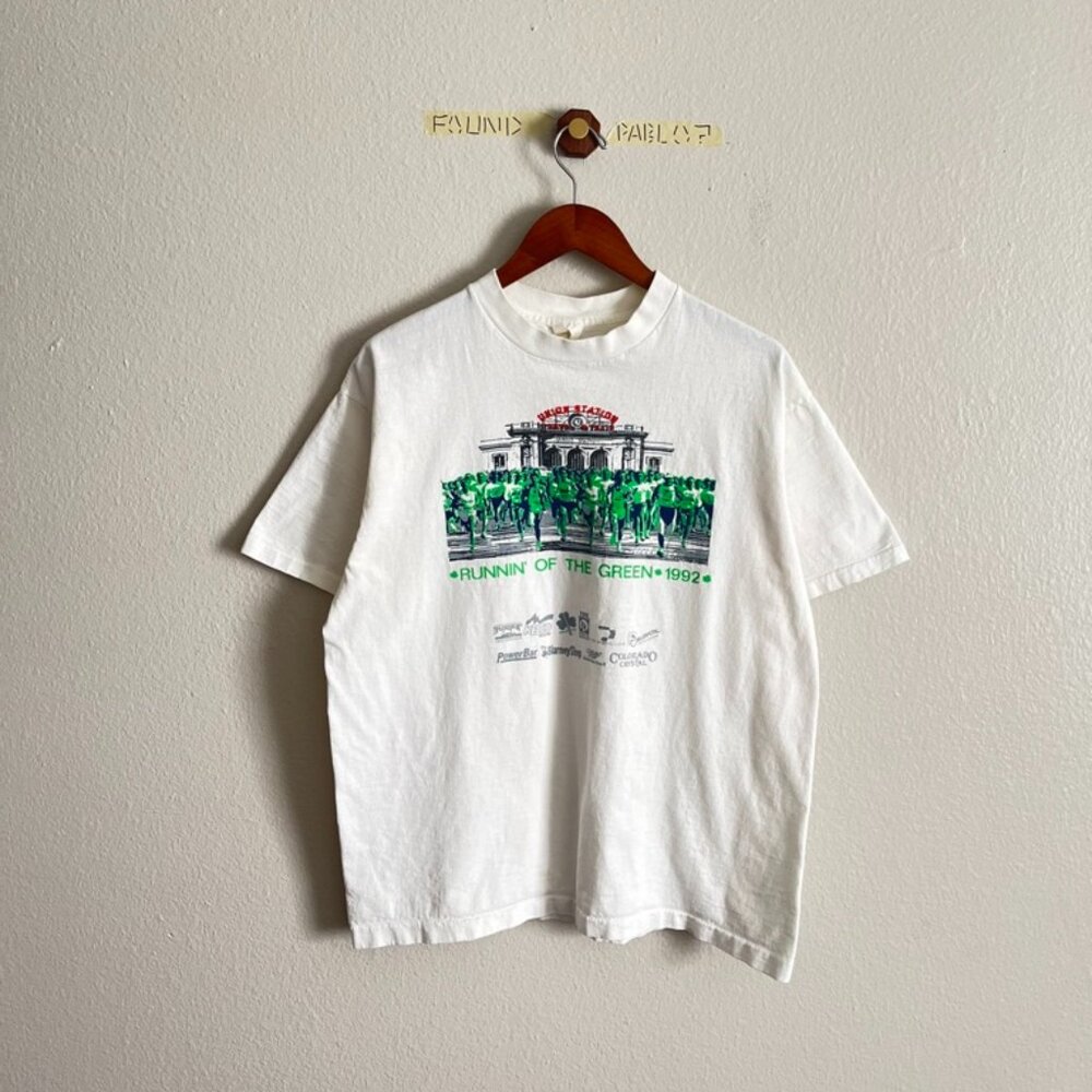 Vintage Running of the Green Tee